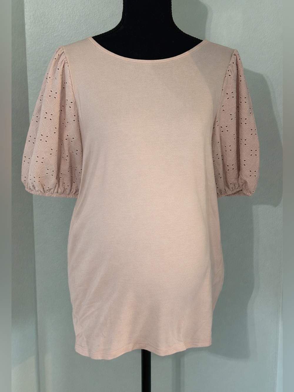 Isabel Maternity by Ingrid & Isabel Blush Pink Cotton Pillowcase